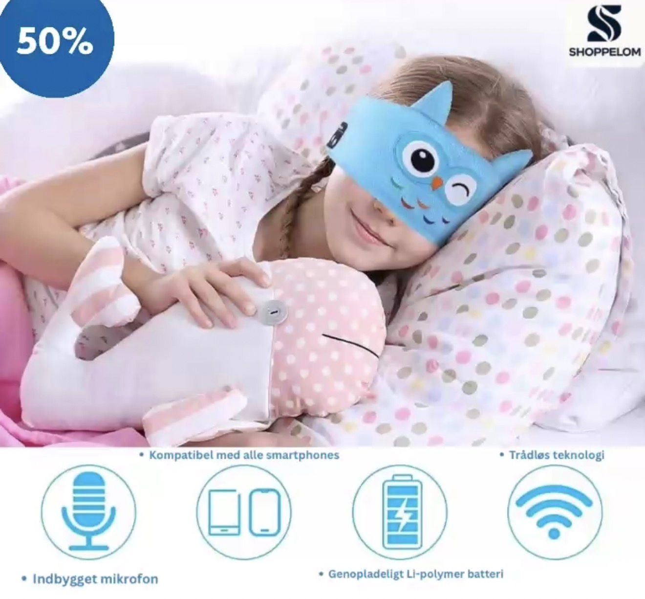 CozyBeats™ | Trådløs Bluetooth-hovedbøjle