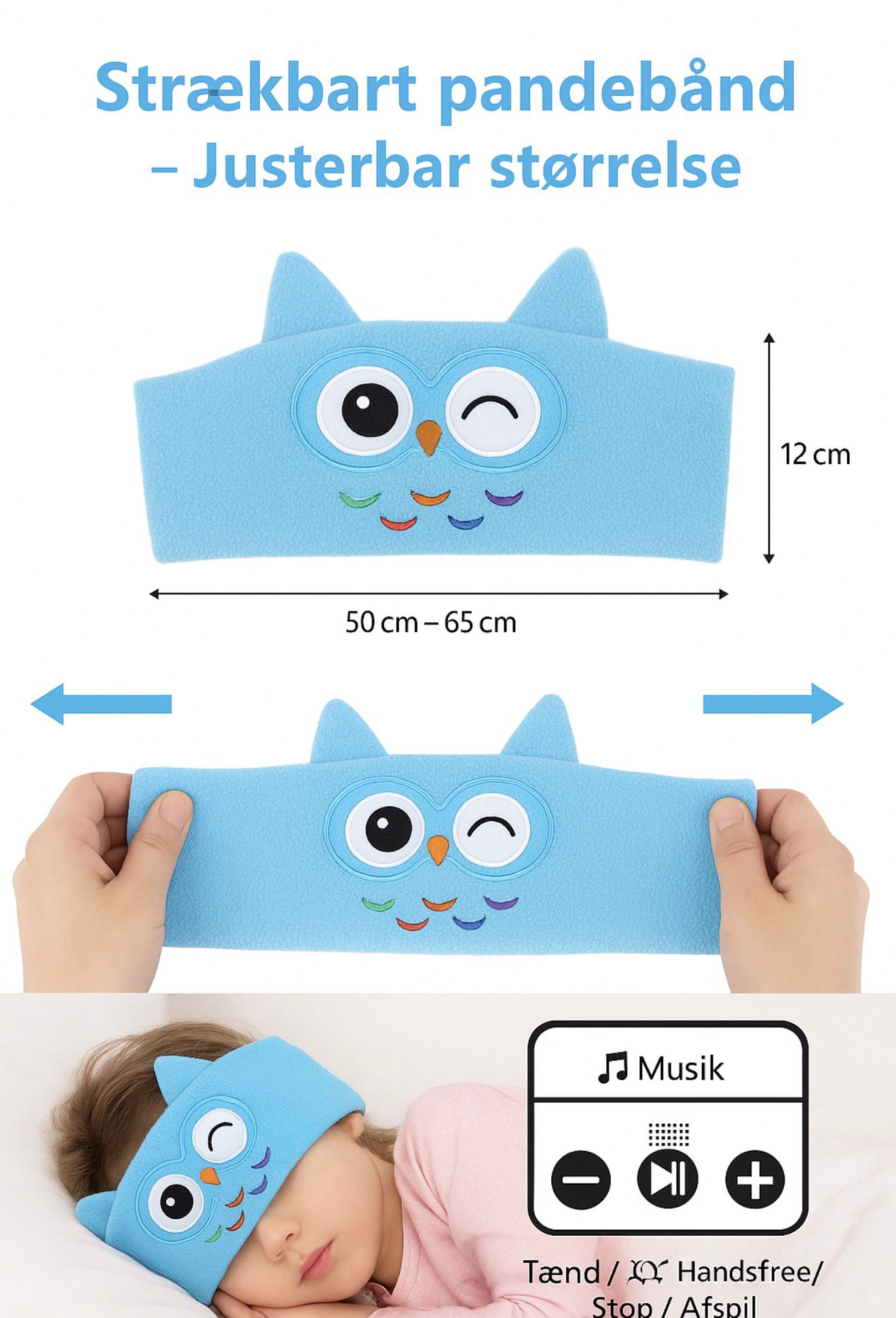 CozyBeats™ | Trådløs Bluetooth-hovedbøjle